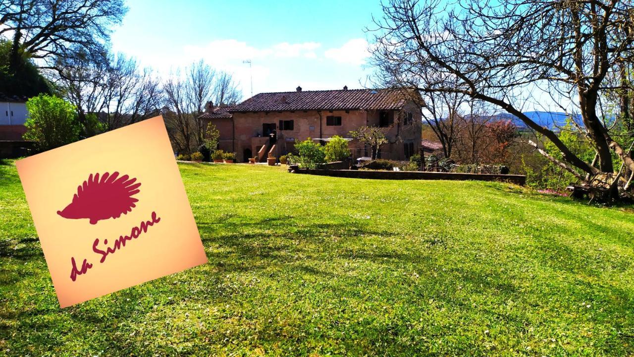 Da Simone Podere Santi Lucia E Pietro Siena Exterior foto